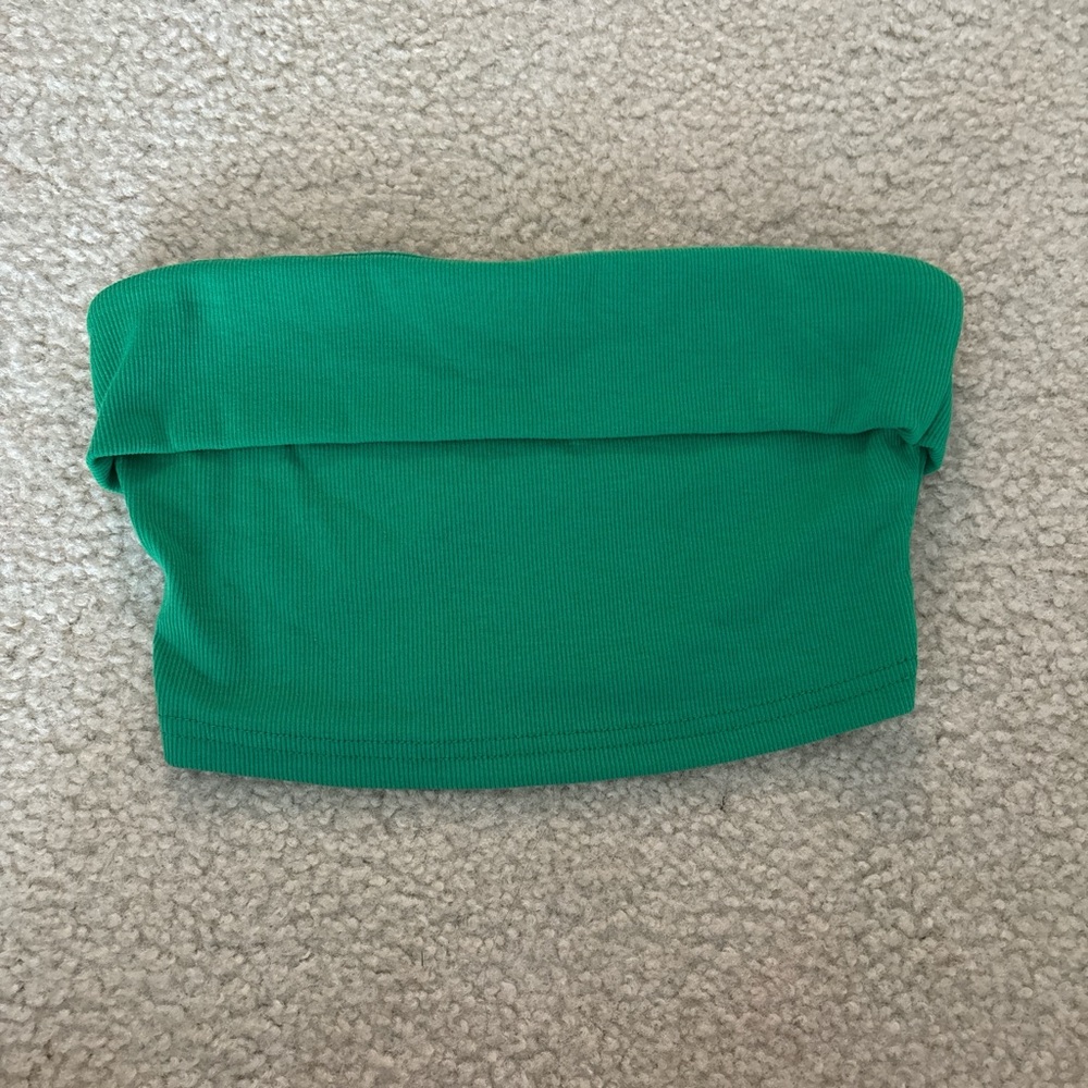 SHEIN Green Crop Top